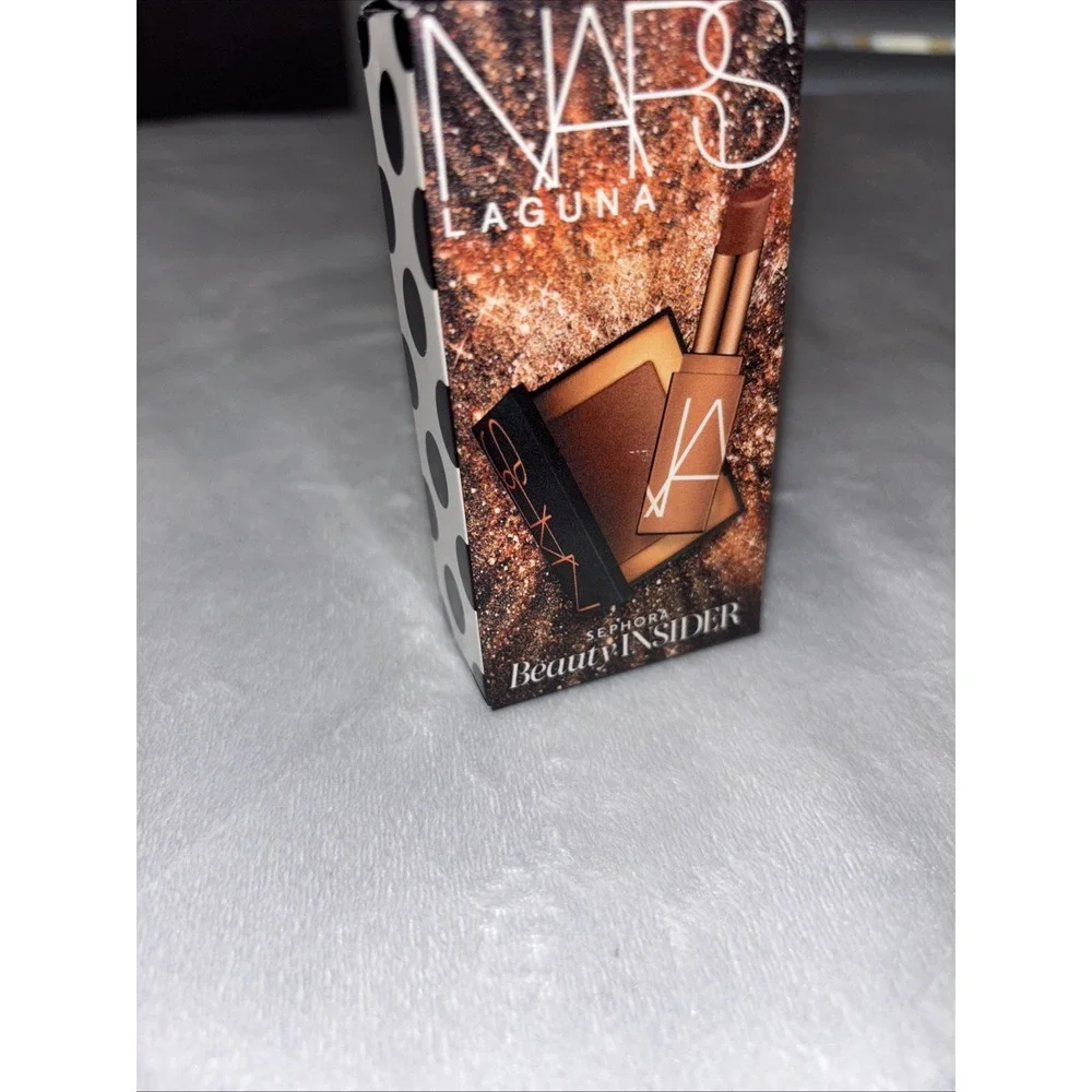 NARS Laguna Sephora Birthday Set‎ Mini Bronzing Powder + Afterglow Lip Balm
